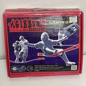 Gibbon Slackline Original Red Classic 49ft 15m in Box